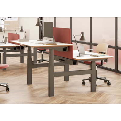 Bisley Duo Height Adjustable Twin Desk 180cm wide meath