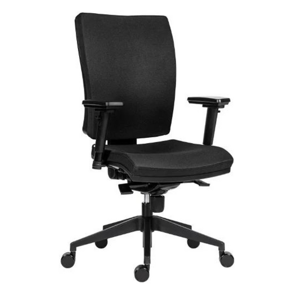 Gala Ergonomic office chair black fabric meath