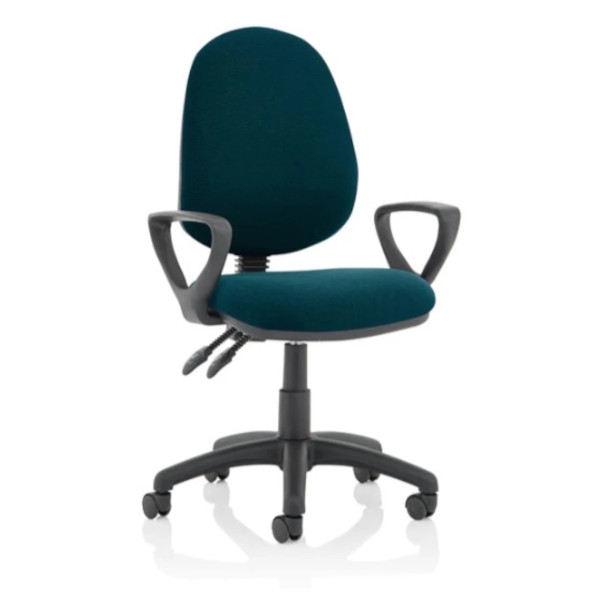 Eclipse Plus II Lever Task Operator Chair maringa teal meath