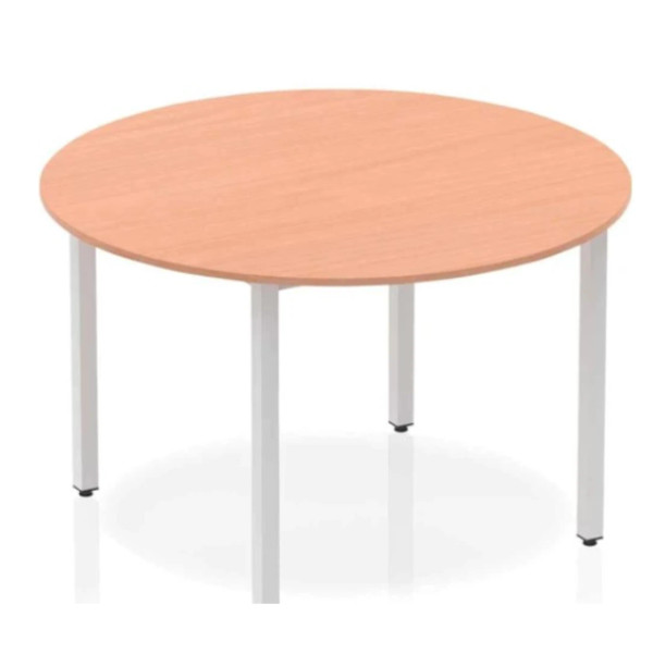 Impulse Circle Table with Box Frame Leg meath