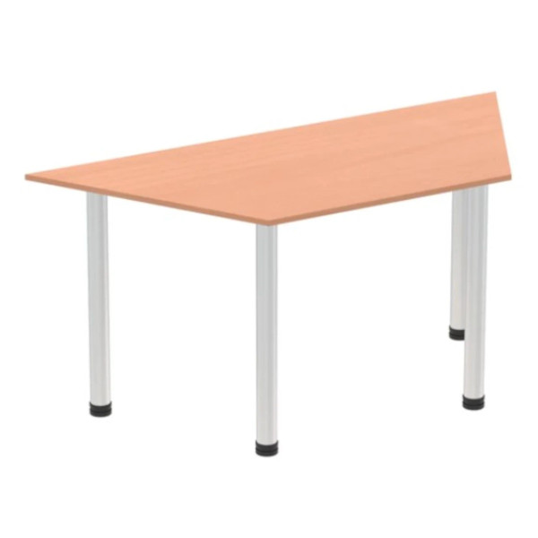 Impulse Trapezium Table with Post Leg meath