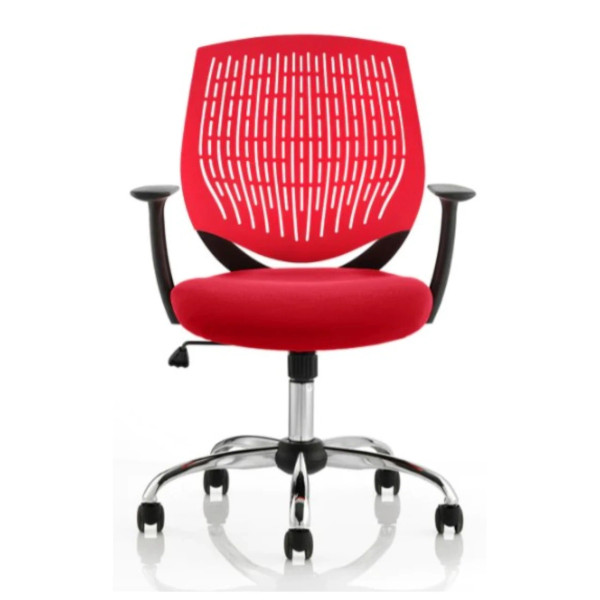 Dura Medium Back Task Operator Chair red meath