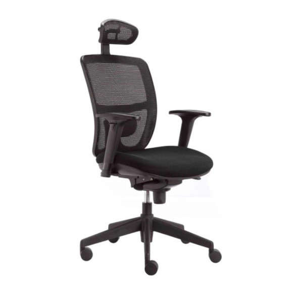 Mesh Operator Chair with Headrest - NMC meath