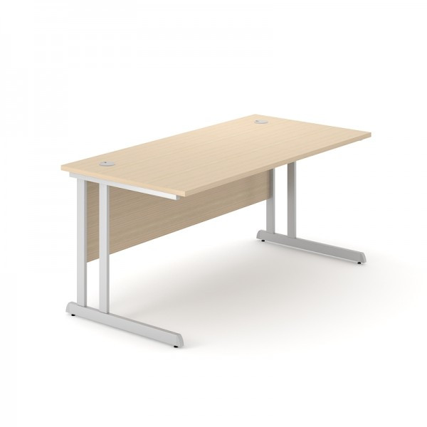 beech desks 1m x 800