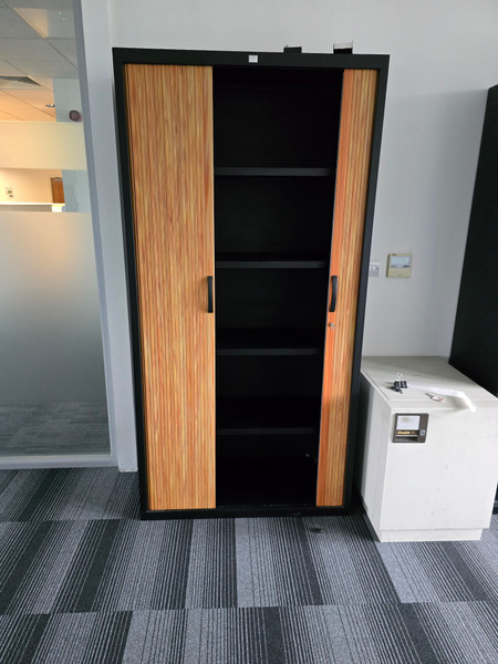 Tambour storage units