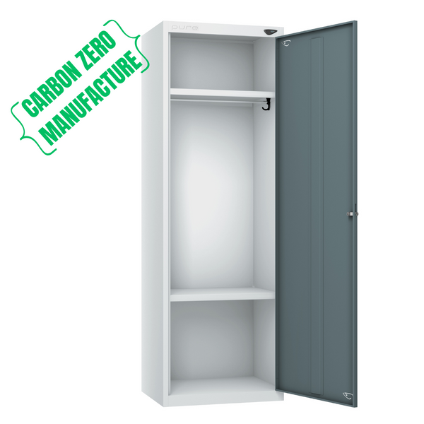 Pure Hi Capacity Steel Locker white meath