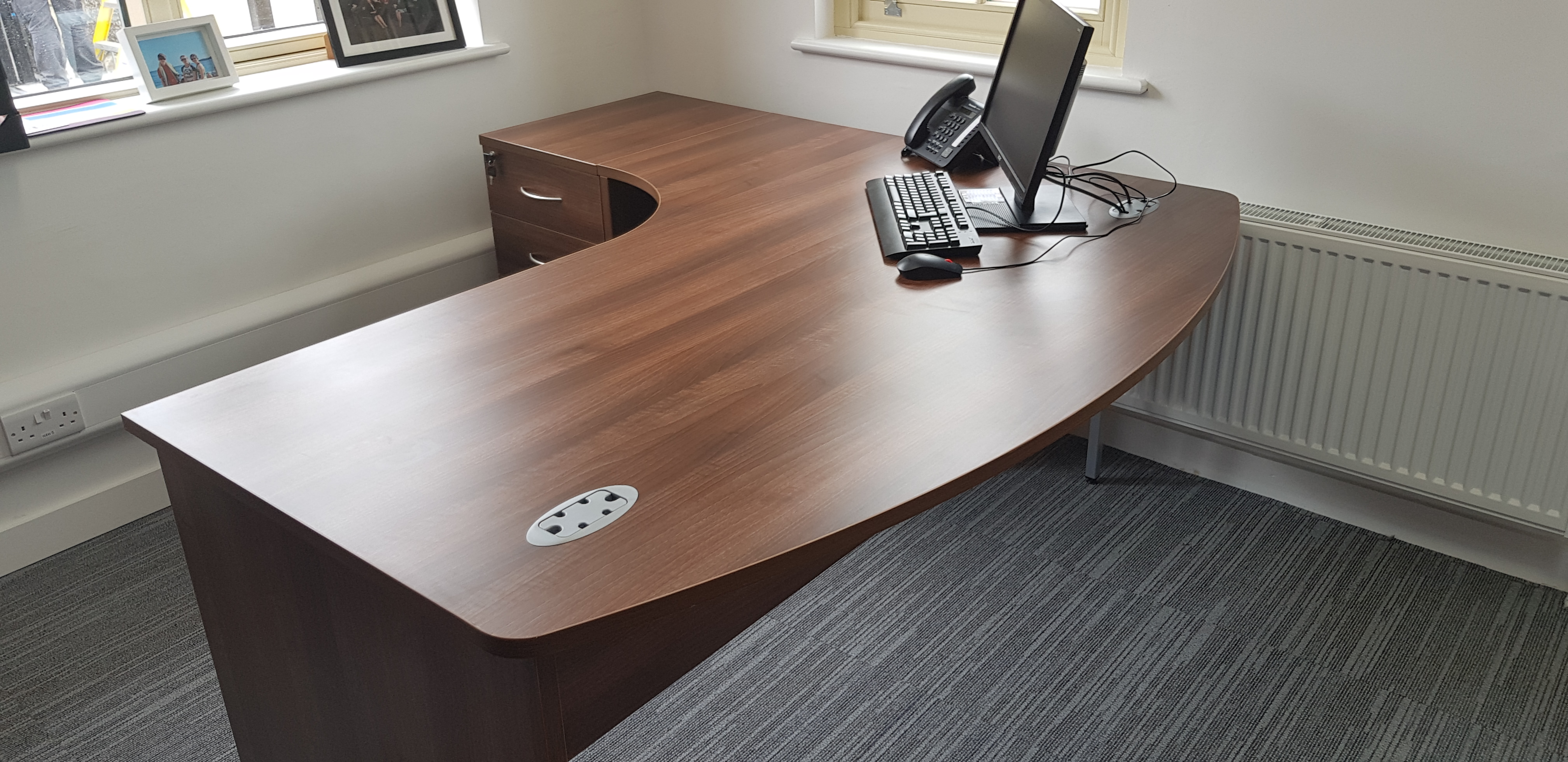 Walnut executive desks Walnut executive desks