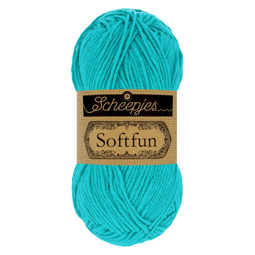 Scheepjes Softfun - Bright Turquoise 2423