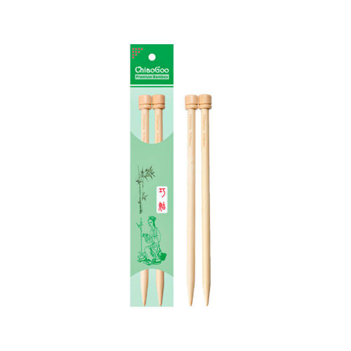 Chiaogoo Bamboo Single Point Needles 30cm