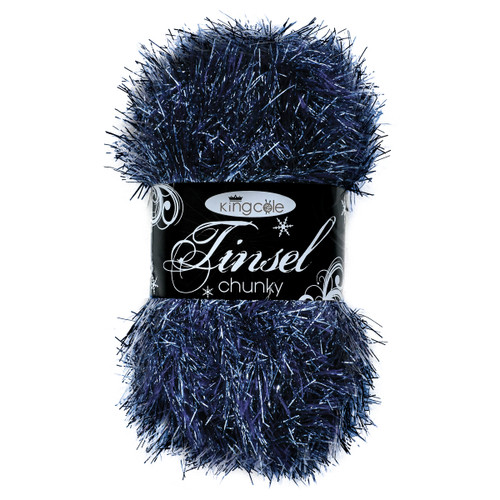 King Cole Tinsel Chunky - 3302 Sapphire