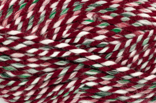 King Cole - Super Chunky Christmas Green/White/Red Wool Blend - 6101 Santa