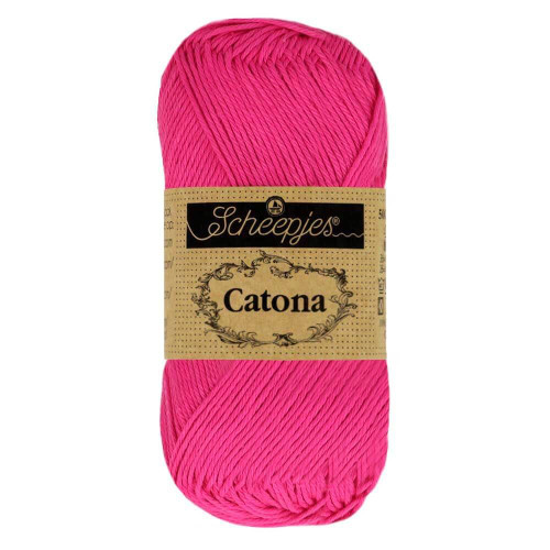 Scheepjes Catona  - Neon Pink 604