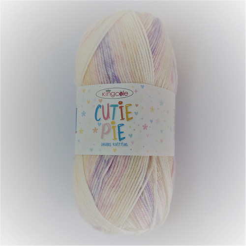 King Cole Cutie Pie Double Knitting-  Peach Pie - 5383