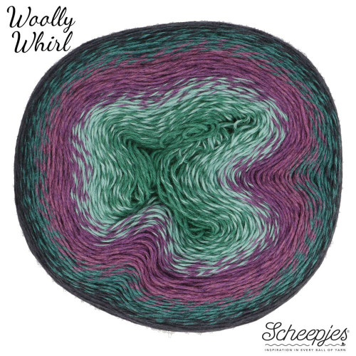 Scheepjes Woolly Whirl - Sugar Sizzle, self patterning wool