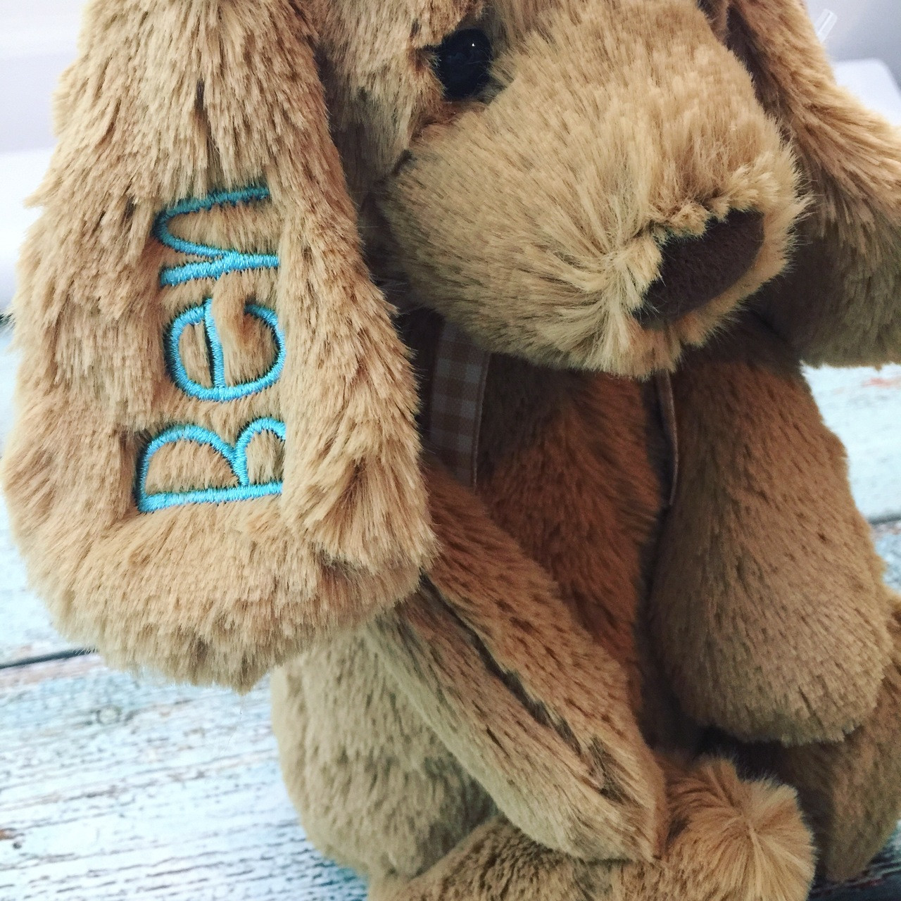 monogrammed jellycat