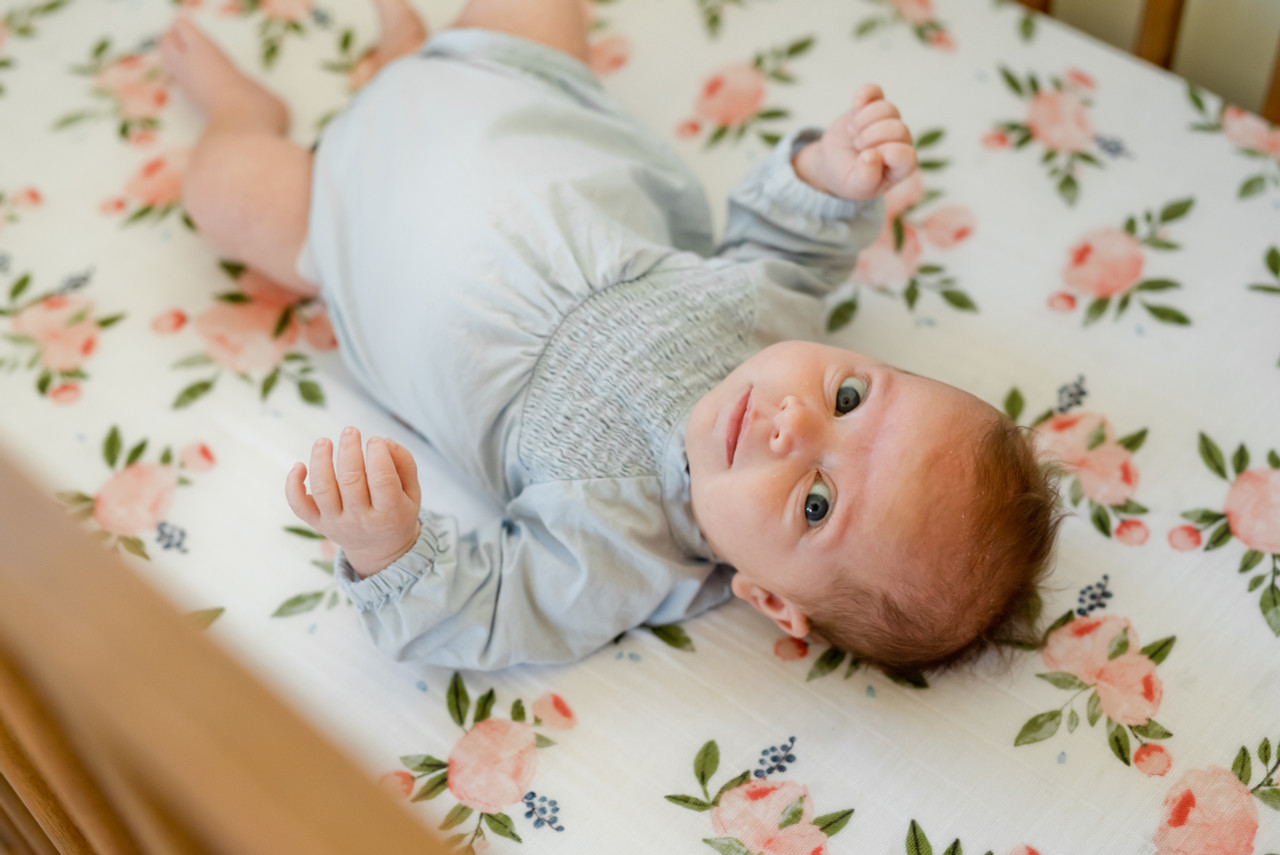 Cotton Muslin Crib Sheet