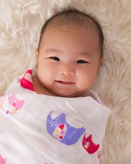 Personalized Swaddle by Angel Dear Peekawhoo