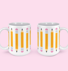 Pencil Mug - 15 oz Pencil Mug - 15 oz