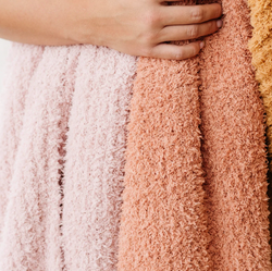 Ribbed Bamboni Mini Blanket