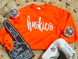 Huskies Puff Ink Crewneck Sweatshirt  Huskies Puff Ink Crewneck Sweatshirt