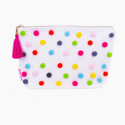 Large Pom Pom Pouch from Taylor Elliott Designs Large Pom Pom Pouch from Taylor Elliott Designs