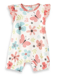 Butterflies & Blooms Bubble Romper Butterflies & Blooms Bubble Romper