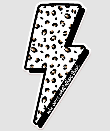 Who Cares What Others Think Sticker Decal Who Cares What Others Think Sticker Decal