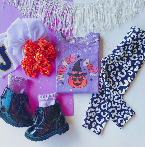 Wicked Leopard Baby Kids Leggings