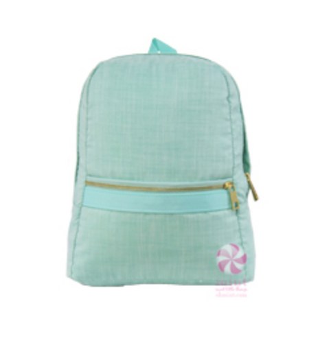 Personalized Mint Small Toddler Backpack