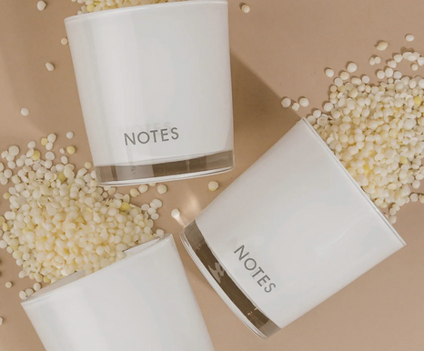 Sustainable Candle Refill Kit - NOTES Linen & Crisp Air