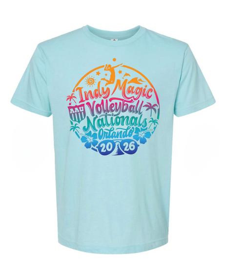 Nationals Team Short Sleeve Tee - Indy Magic 2026