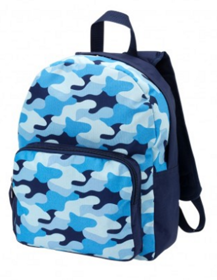 Adult Backpack Camo with Monogram