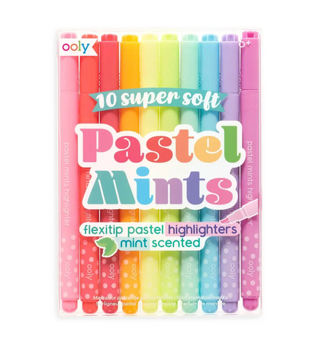 Pastel Mints Scented Flextip Highlighters