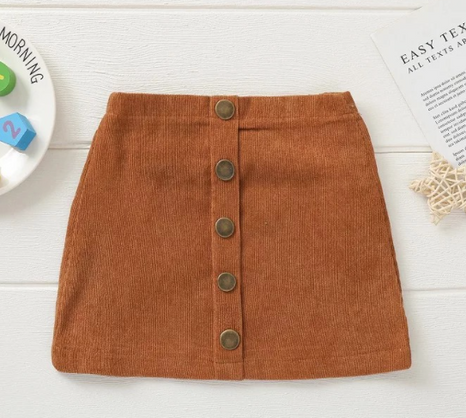 Corduroy Skirt