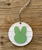 Decorative Bunny Tag for Easter Basket