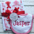 3 Marthas | Personalized Drooler Bib & Burp Set