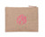 Burlap Zip Pouch