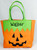 Personalized Halloween Bag | Pumpkin Personalized Halloween Bag | Pumpkin