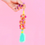 Multi Pom + Tassel Keychain from Taylor Elliott Designs