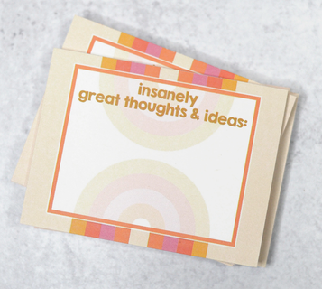 Great Sticky Note Insanely Great Thoughts Sticky Notes