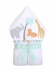 3 Marthas Applique Everykid Hooded Towel