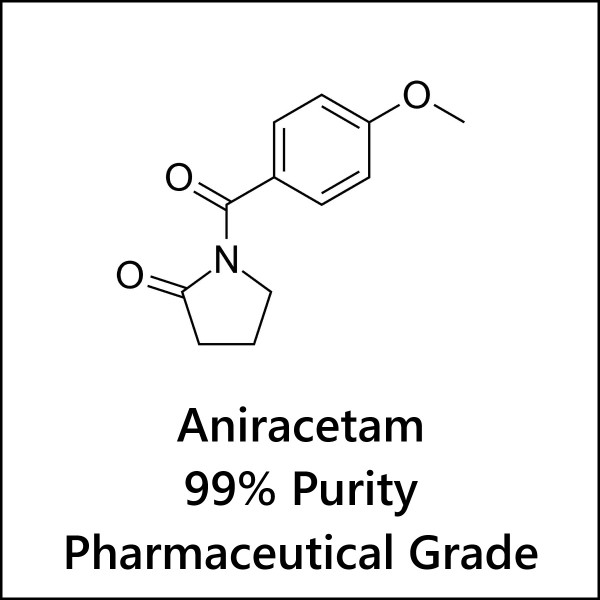 Aniracetam Powder USP Pharmaceutical Grade 99%+ Purity