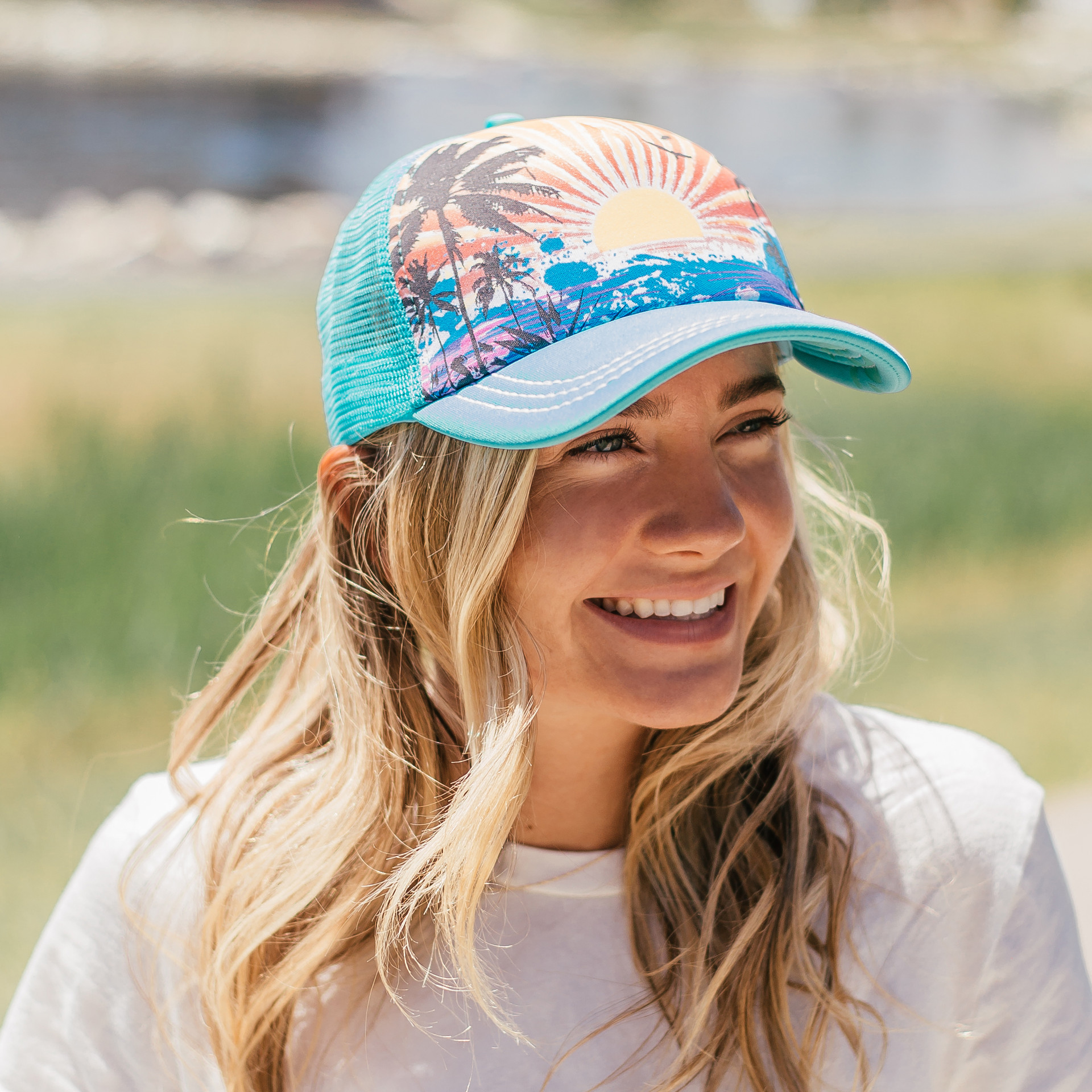 Colorful Daydreamer Palm Hat (XS/S)