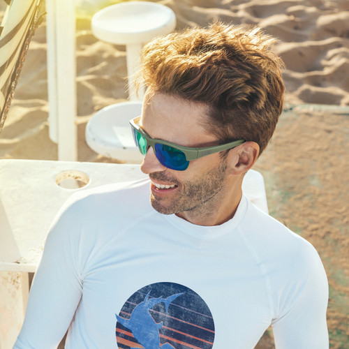 All Summer Long Color-Changing Sunglasses - Gray to Green