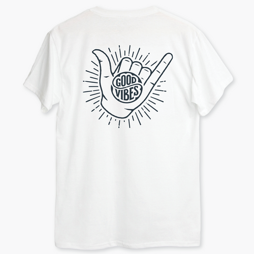 Good Vibes Shaka Tee Indoor
