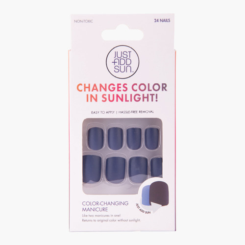 JAS stone river manicure press on nails outdoor