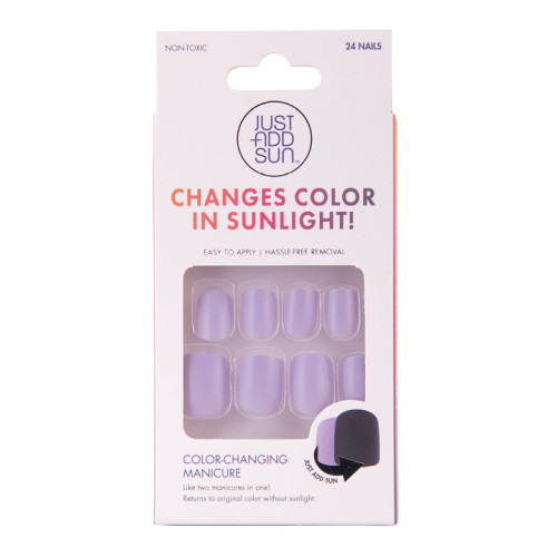 JAS blush cloud manicure press on nails indoor