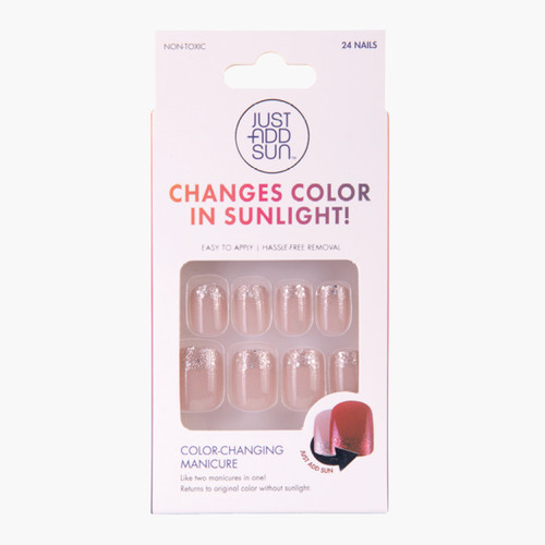 JAS just add sparkle manicure press on nails indoor