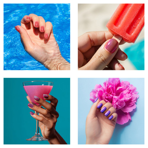 Spring Flowers Nail Polish lifestyle