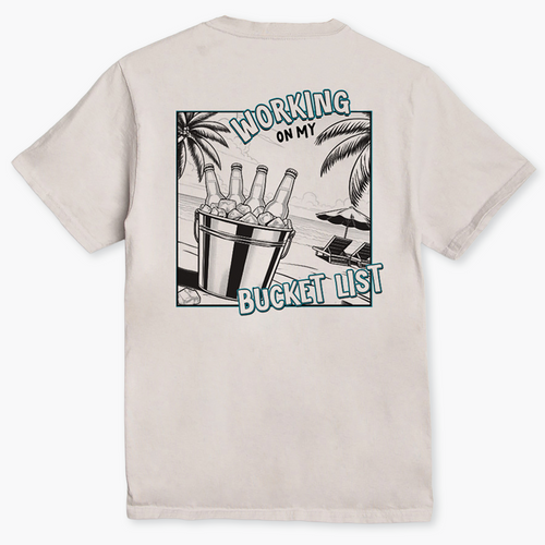 bucket list tee indoor